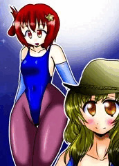 美甘と紀子　カラー差分
