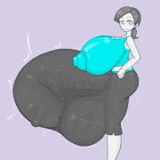 WiiFitトレーナーさん　もっこりふたなりちんぽ