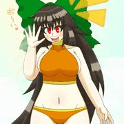 お空ちゃんと海水浴！
