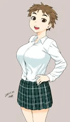 ショート巨乳