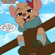 The Great Mouse Detective - Olivia - Country Wooden Fence