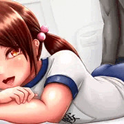 【挿絵】うつ伏せマッサージ妹ちゃん