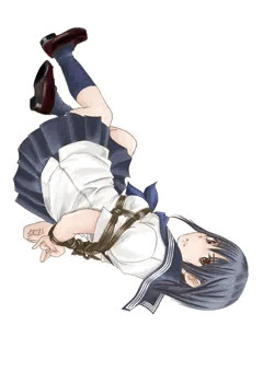 夏セーラーの縄