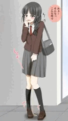 下校中