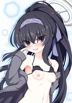 水着ウイ はだけ