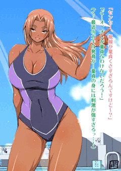 夏の髪下ろし亮子ちゃん