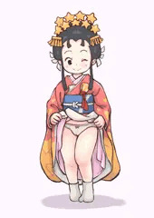 ひひひ姫さま、なんとはしたない！