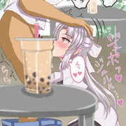 タピオカミルクティー白レン