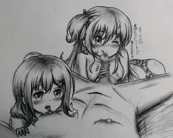 栄依子と小夢の性欲処理