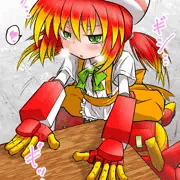 ロボ子がオナニーする絵