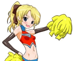 チアガール過去絵集2　6枚