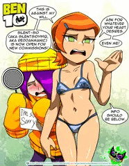 Ben 10 - Gwen and Sid - Commissions Ad
