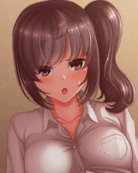 おなかぶっかけ(見られながら編)