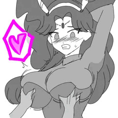 MOZのスラットさん乳揉み落書き