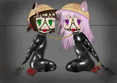睦月と如月を拘束監禁中