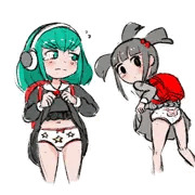 3週間分くらいの太鼓ガール落書き