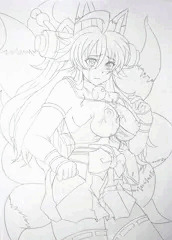 されるがまま(※ママ)のイヅナ。