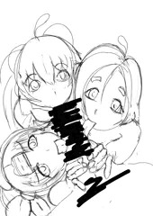 うちの子落書き