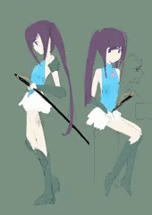 少女剣士さん