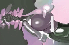 Hole to suck out semen