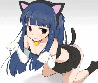 猫耳にアナルに入れる尻尾付けてる佐城雪美ちゃん