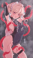 🍣ブルアカ　トキ　マシン触手責め