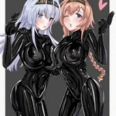照月 涼月 ラバースーツ