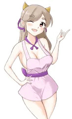 裸エプロンの玄武さん