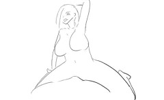 腋見せる騎乗位ってむずいな！？