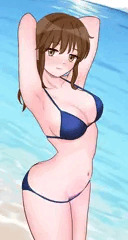 久美子先生のビキニブリッジ