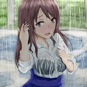 雨と美優さん