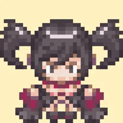 ふりそでのキリカ(bw風)