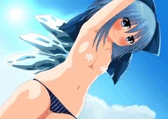 【水着のあたいさいきょー♪】