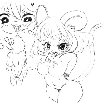 捕らわれたネズミちゃん🐭