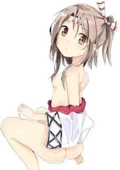 小さい横乳