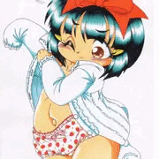 イチゴぱんつ幼女