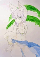 水着のマーニ