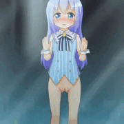 ガラスの向こうのチノちゃん