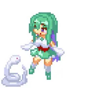 魔法少女＿ヘビ乳
