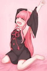 寝起き茜ちゃん