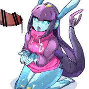 skebご依頼で描いたオリジナルキャラのロボ娘さん！