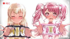 リク絵　（あやちさパンツであやとり　（スカ））
