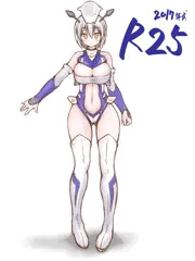 うちの娘 擬人化ラクガキ