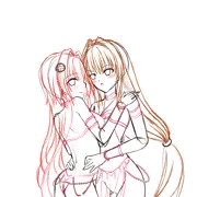 【ラフ】メアとヤミ