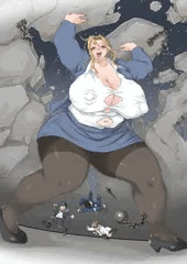 豊満巨大熟女の解放