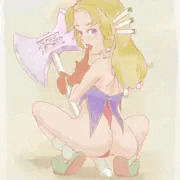 聖剣LOMの女主人公