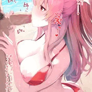 ビーチでおしゃぶりマコちゃん