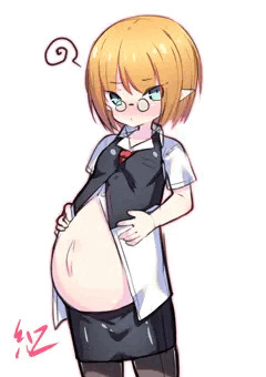 ドワーフ先生ボテ腹
