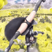 マダラスカンクちゃん…