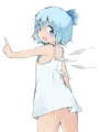 見えてるチルノ